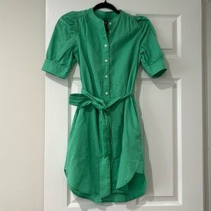Gap Linen Shirt Dress NWT XS Petite
